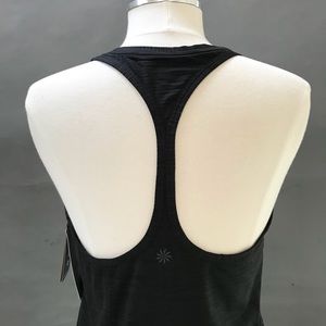 Athleta High Neck Racerback Chi Tank Black Medium